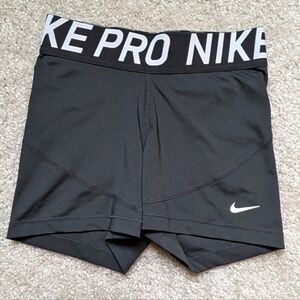 Nike Pro 3" Inseam Shorts Black (Small)